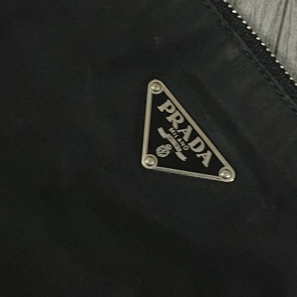 PRADA TESSUTO ZIP CROSSBODY BAG MADE IN ITALY VINTAGE NYLON - Picture 11 of 13